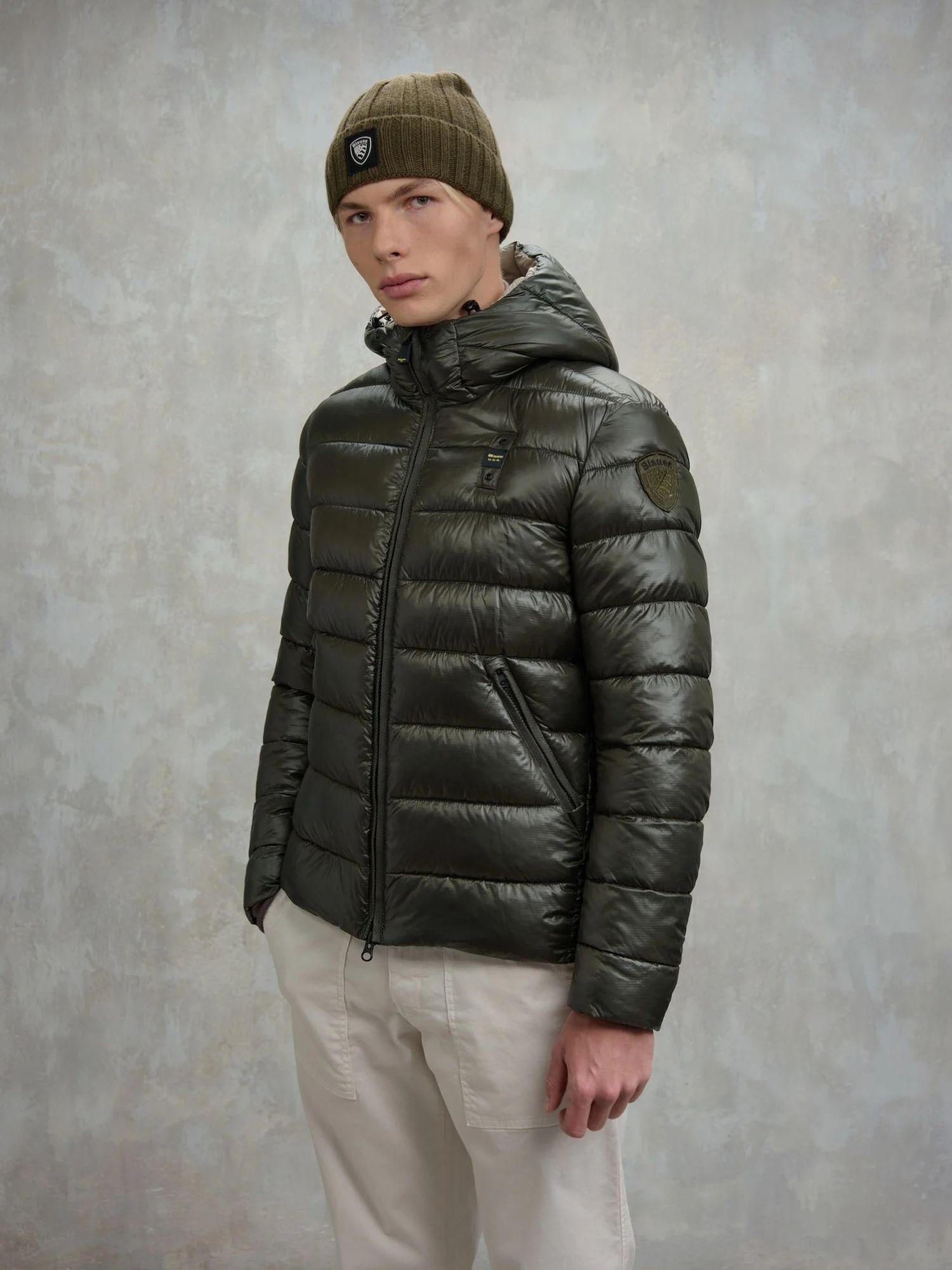 Blauer Giacca Invernale Uomo Adams Tiglio selvatico interno beige BLUC02079 5958 678 BLAUER 