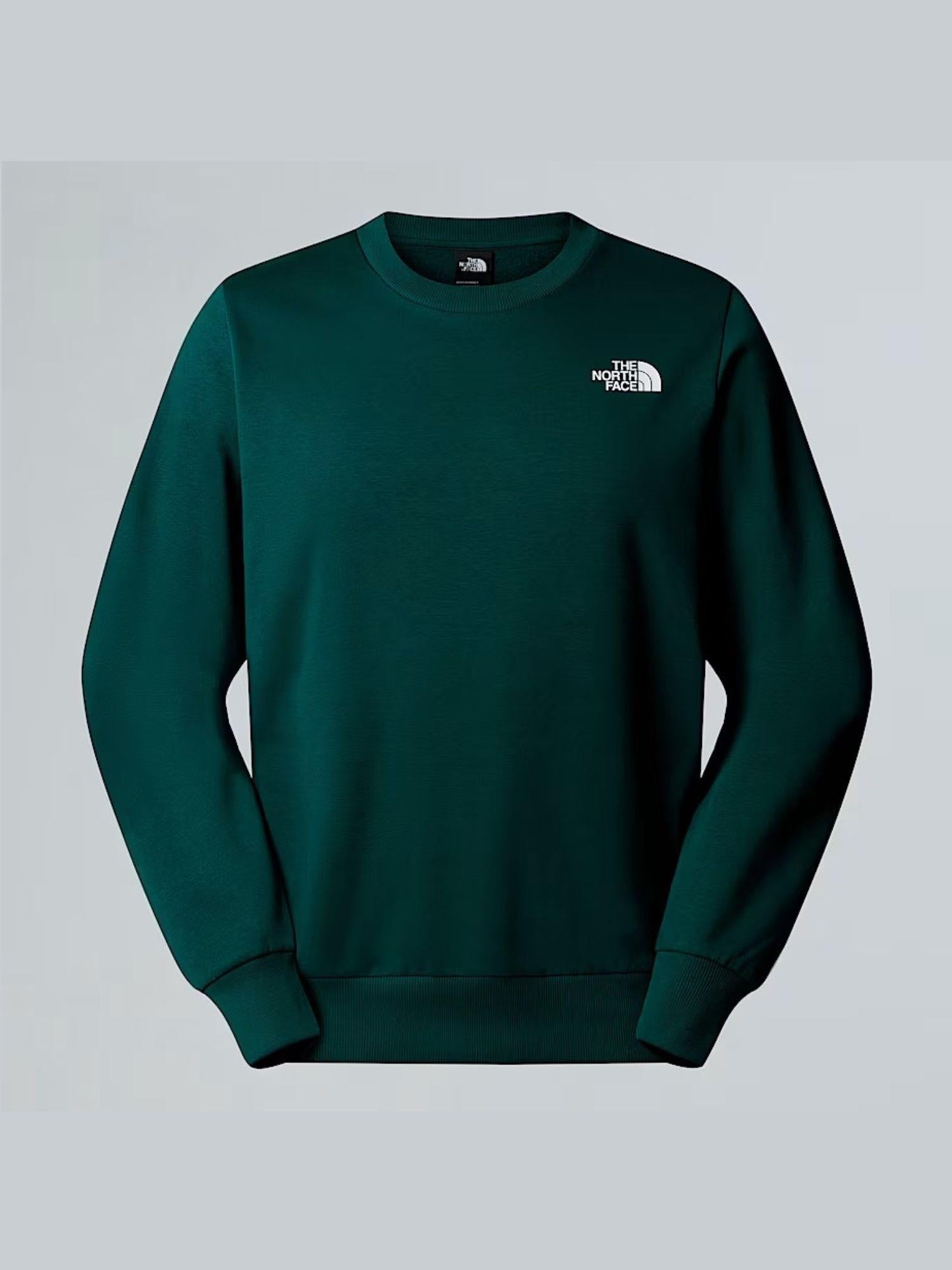 The North Face Felpa Uomo Simple Dome Verde Caccia NF0A89FB 1KI THE NORTH FACE 