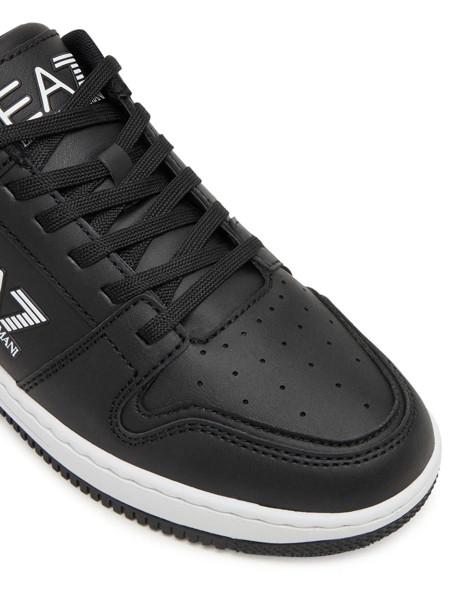 EA7 Emporio Armani Sneakers Uomo Slasher Nero Bianco 7X000345 AF11988 MC113 EA7 EMPORIO ARMANI 