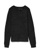 Vero Moda Maglione Donna Doffy Nero 10201022 Black MELANGE VERO MODA 