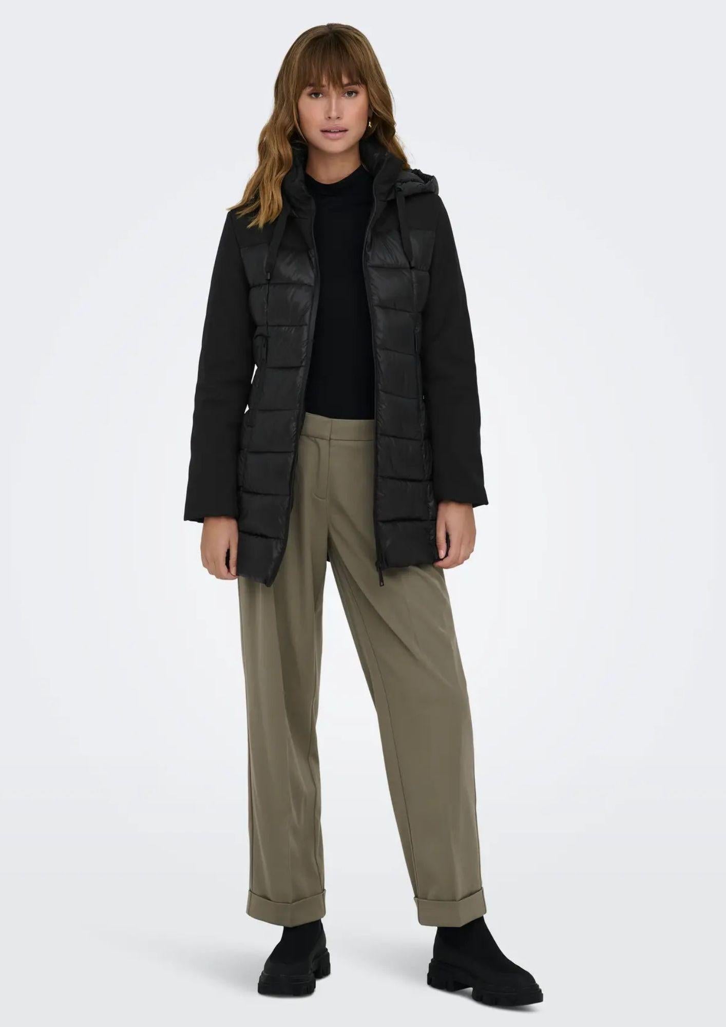 Only Parka Invernale Donna Onlsophie Nero 15294008 Black ONLY 