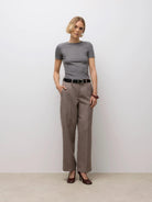 Aware Top Donna Irwina Medium Grey Melange 10329978 Medium Grey Melange VERO MODA 