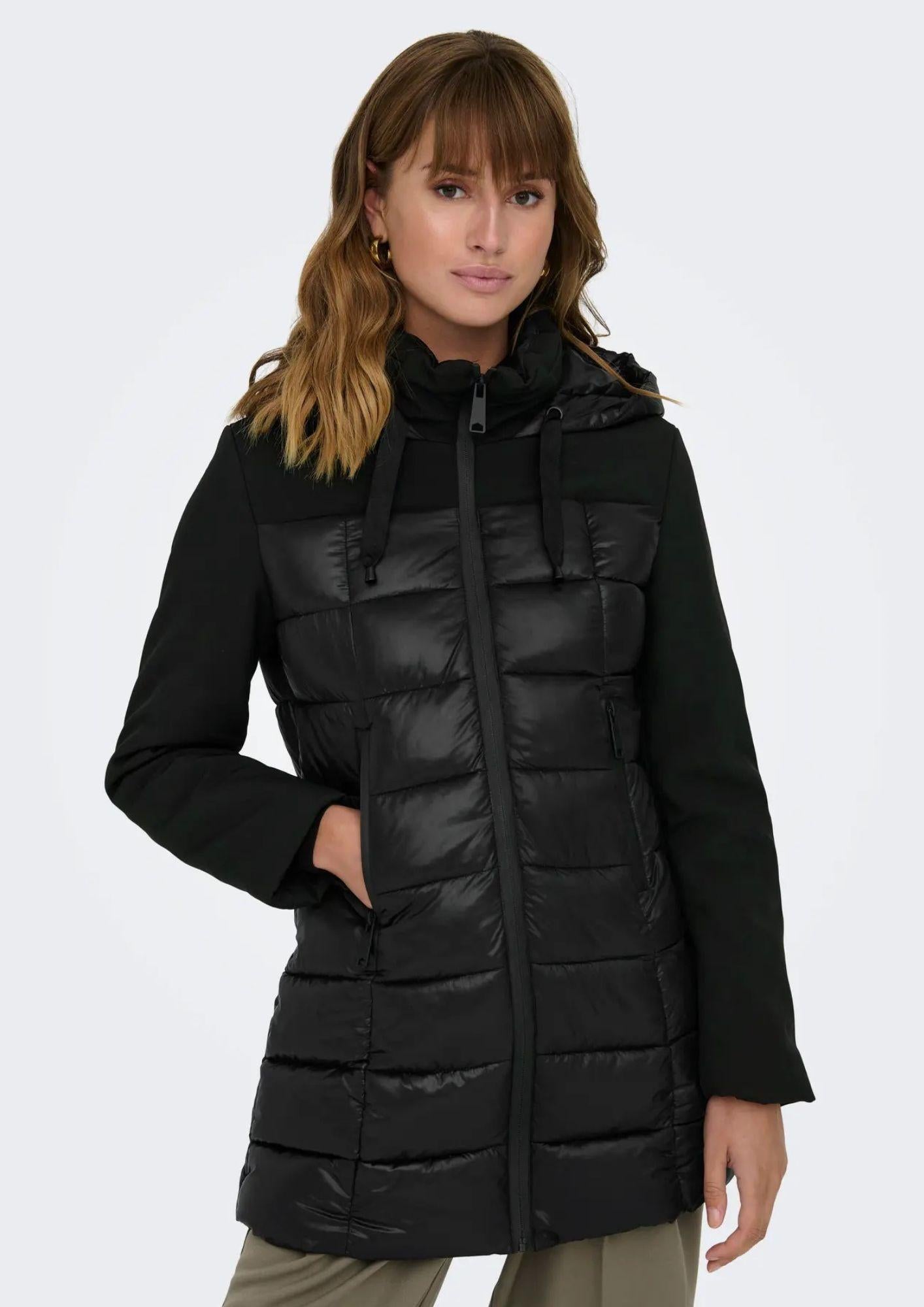 Only Parka Invernale Donna Onlsophie Nero 15294008 Black ONLY 