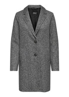 Only Cappotto Donna Sedona Grigio Scuro 15321862 Dark Grey Melange ONLY 