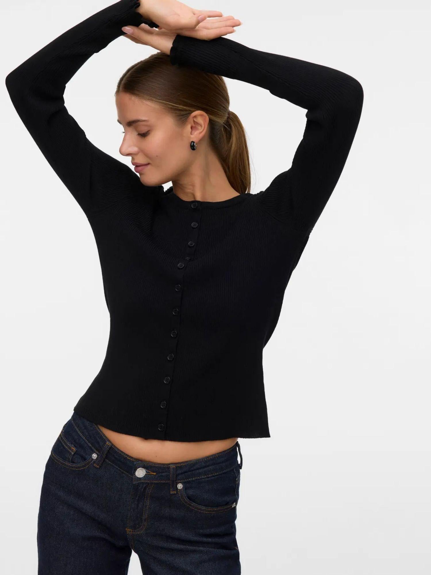 Vero Moda Cardigan Donna Wonder Nero 10330859 Black VERO MODA 