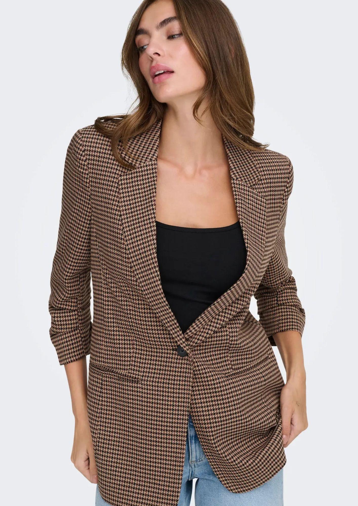 Only Giacca Onllettie Donna Decadent chocolate 15353566 Decadent Chocolate ONLY 