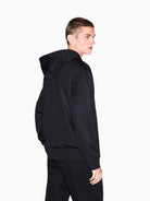 Armani Exchange Felpa Uomo con cappuccio micro texture Nero XM001355 AF16259 FC022 ARMANI EXCHANGE 