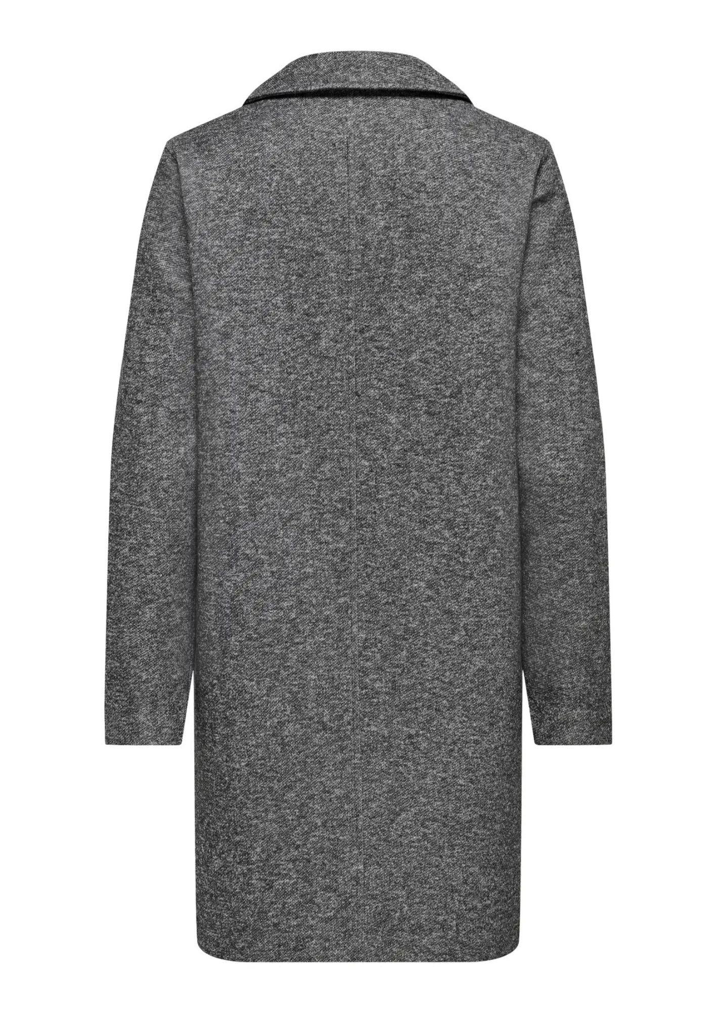 Only Cappotto Donna Sedona Grigio Scuro 15321862 Dark Grey Melange ONLY 