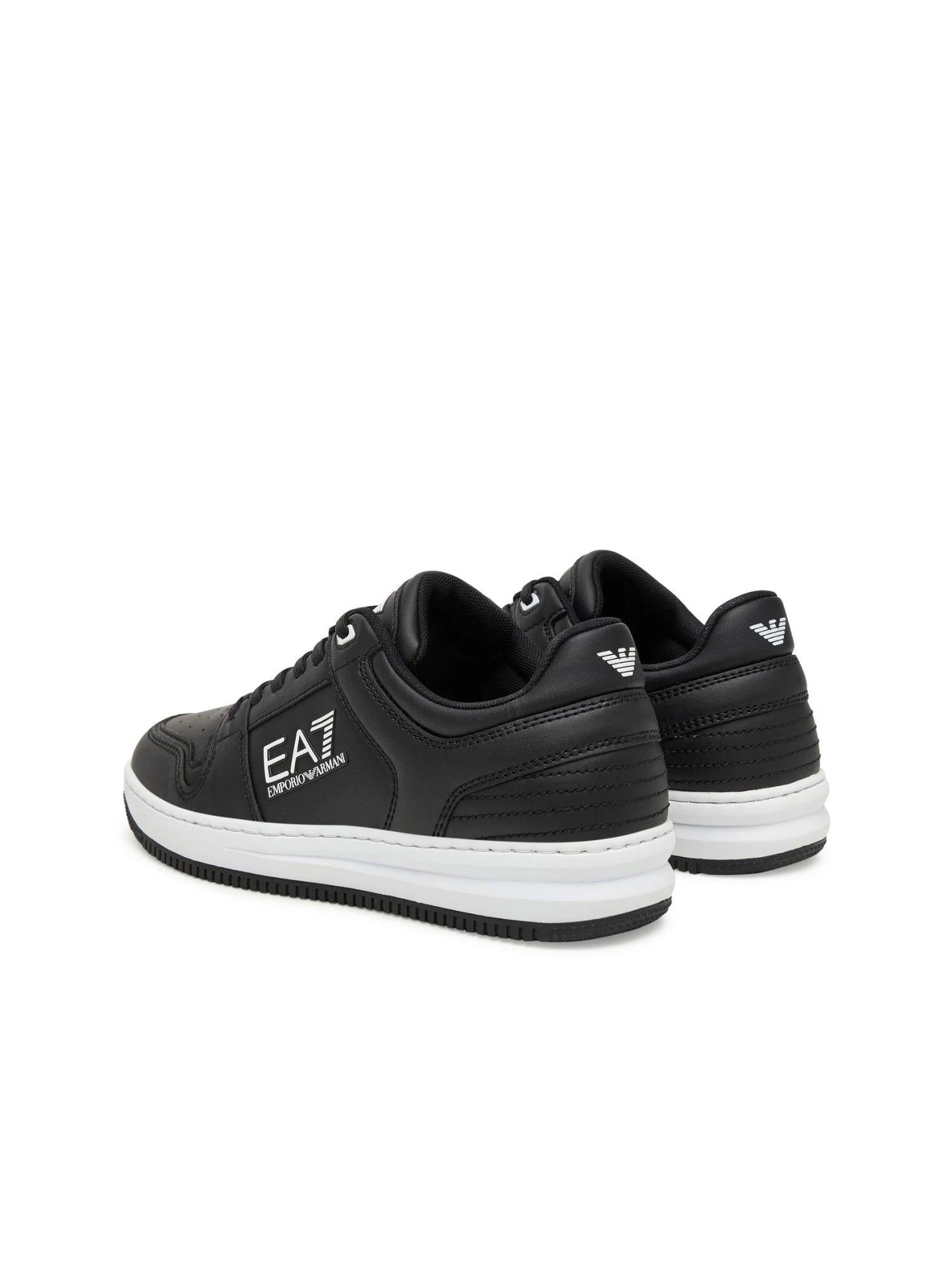 EA7 Emporio Armani Sneakers Uomo Slasher Nero Bianco 7X000345 AF11988 MC113 EA7 EMPORIO ARMANI 