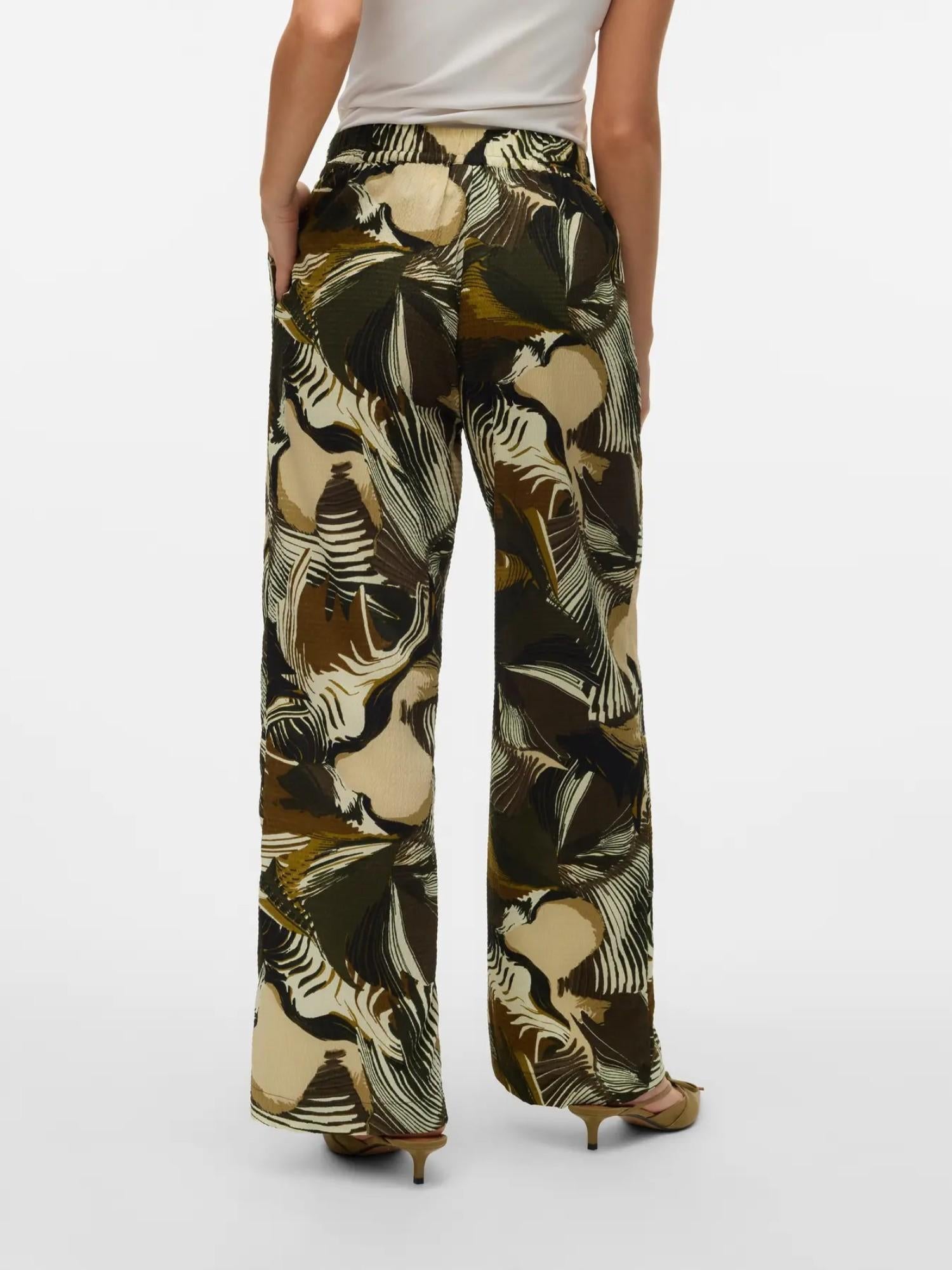 Vero Moda Pantaloni Donna Ruby Straight Fit Mermaid Fie 10329860 Mermaid VERO MODA 