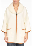 Diana Gallesi Cardigan Donna Bianco Latte M409E001757N A1 DIANA GALLESI 