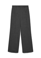 Vero Moda Pantalone Donna Texas Grigio 10334103 Dark Grey Melange VERO MODA 