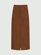 Emme Marella Gonna a tubino stretch Donna Dritto Cioccolato 2525776011200 004 EMME MARELLA 