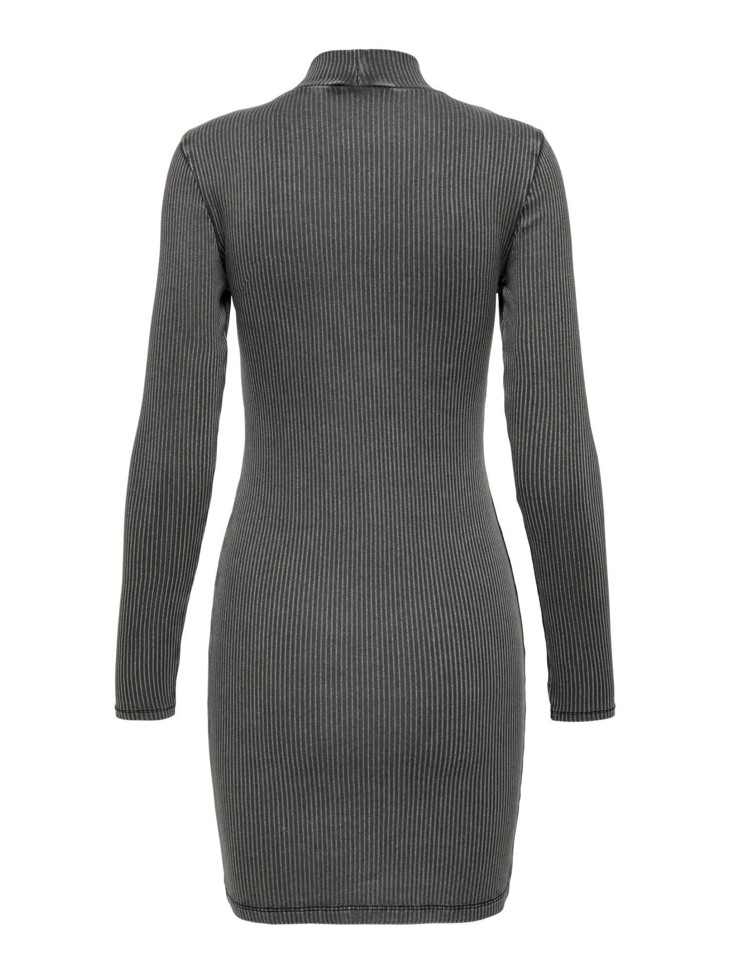 Only Vestito Donna Felina Grigio 15329669 Black Washed ONLY 