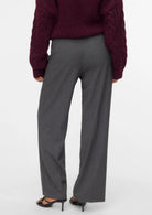 Vero Moda Pantalone Donna Texas Grigio 10334103 Dark Grey Melange VERO MODA 