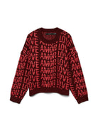 Vero Moda Maglione Donna Love Rosso Syrah 10331432 Syrah W. VERO MODA 