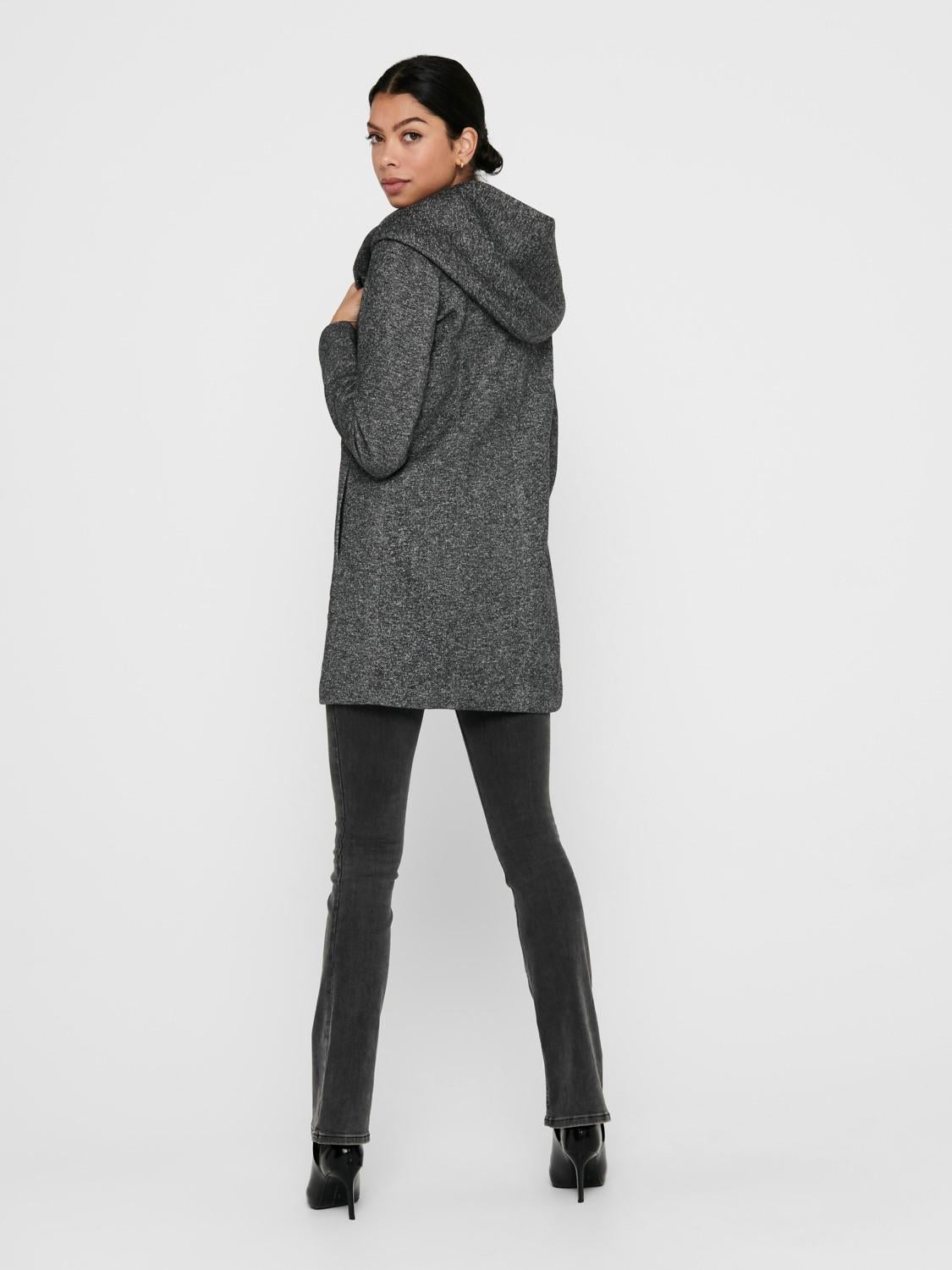 Only Cappotto Donna Sedona Grigio 15142911 Dark Grey Melange ONLY 