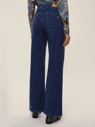 Emme Marella Jeans con tasche applicate Donna Palma Blu 2525186031200 002 EMME MARELLA 