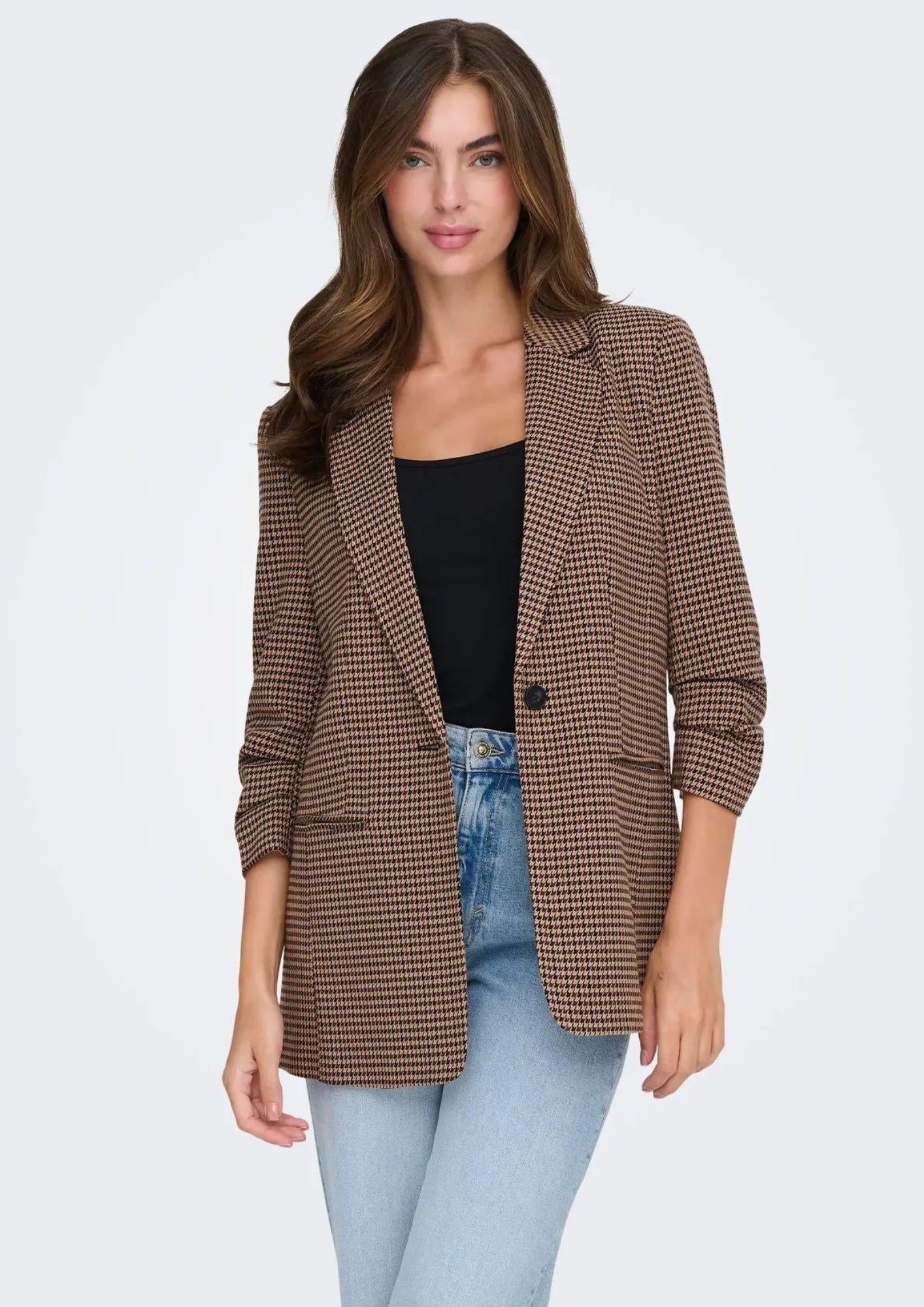 Only Giacca Onllettie Donna Decadent chocolate 15353566 Decadent Chocolate ONLY 