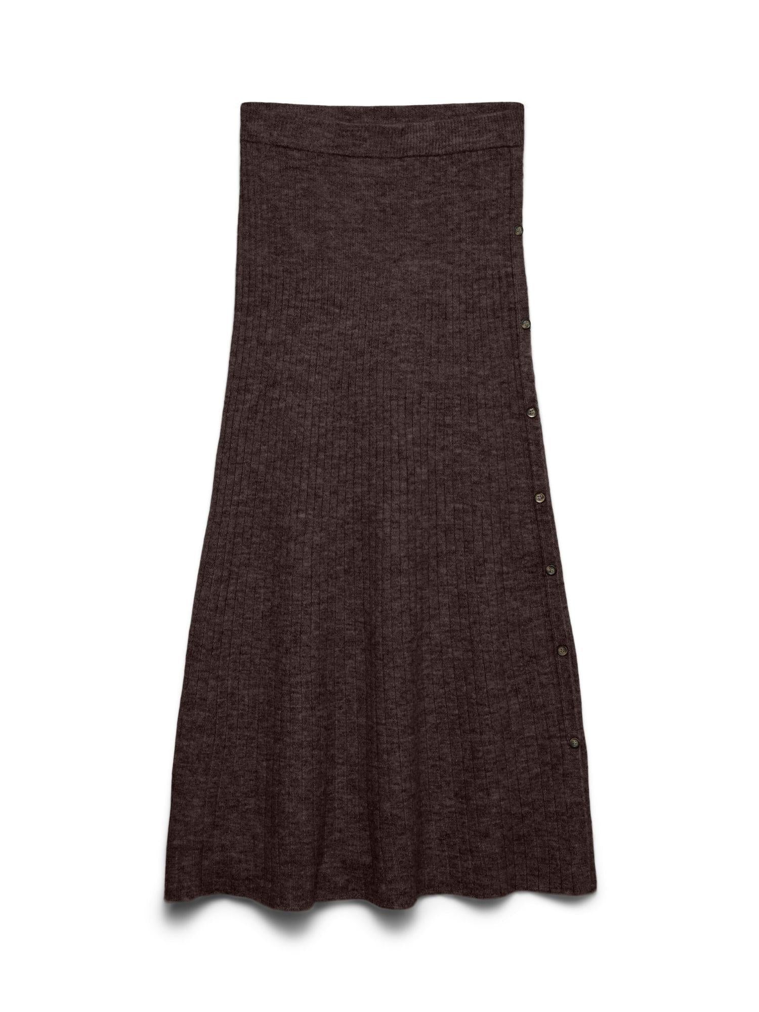 Vero Moda Gonna Midi Donna Sally Brown Chocolate Torte 10334898 Chocolate Torte VERO MODA 