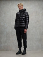 Blauer Giacca Invernale Uomo Adams Nera con Interno Beige BLUC02079 5958 999 BLAUER 