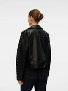 Vero Moda Giacca Biker Donna Ramon Nera 10336119 Black VERO MODA 