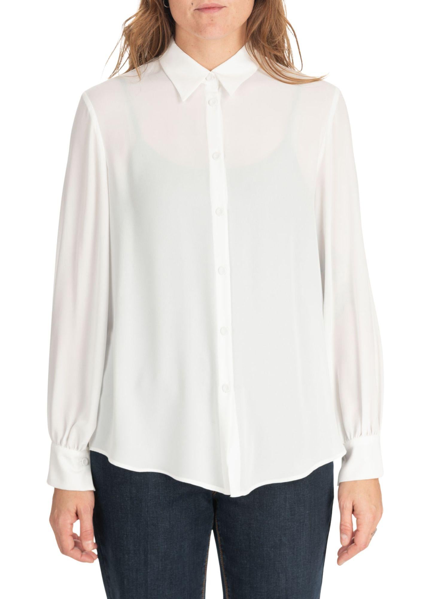Diana Gallesi Camicia Donna Bianco Latte 5079R002954N 11 DIANA GALLESI 