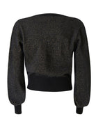 Yes Zee Cardigan Corto Donna Nero M092 IS00 0801 YES ZEE 
