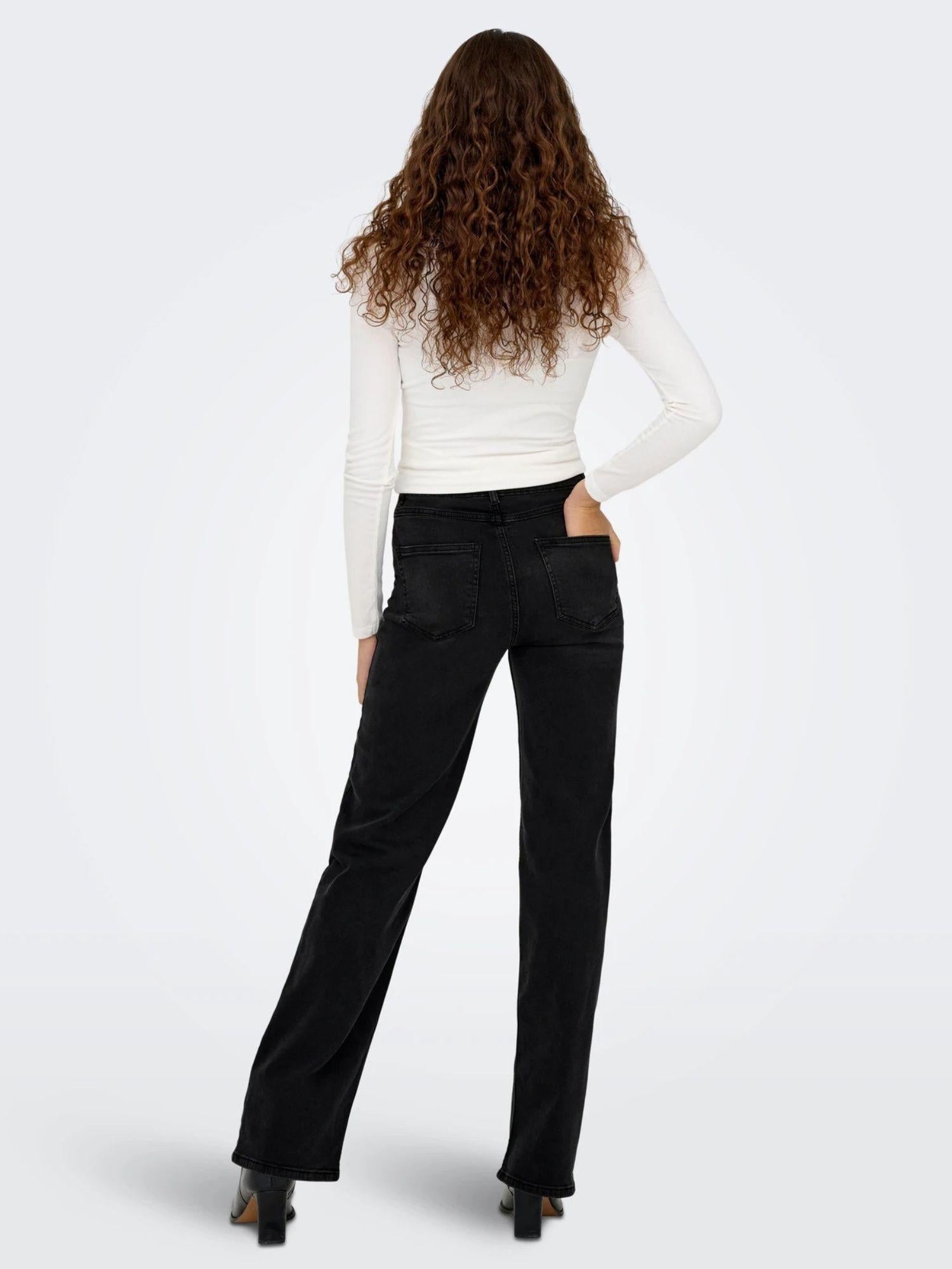 Only Jeans Donna Luna Nero 15323180 Black ONLY 