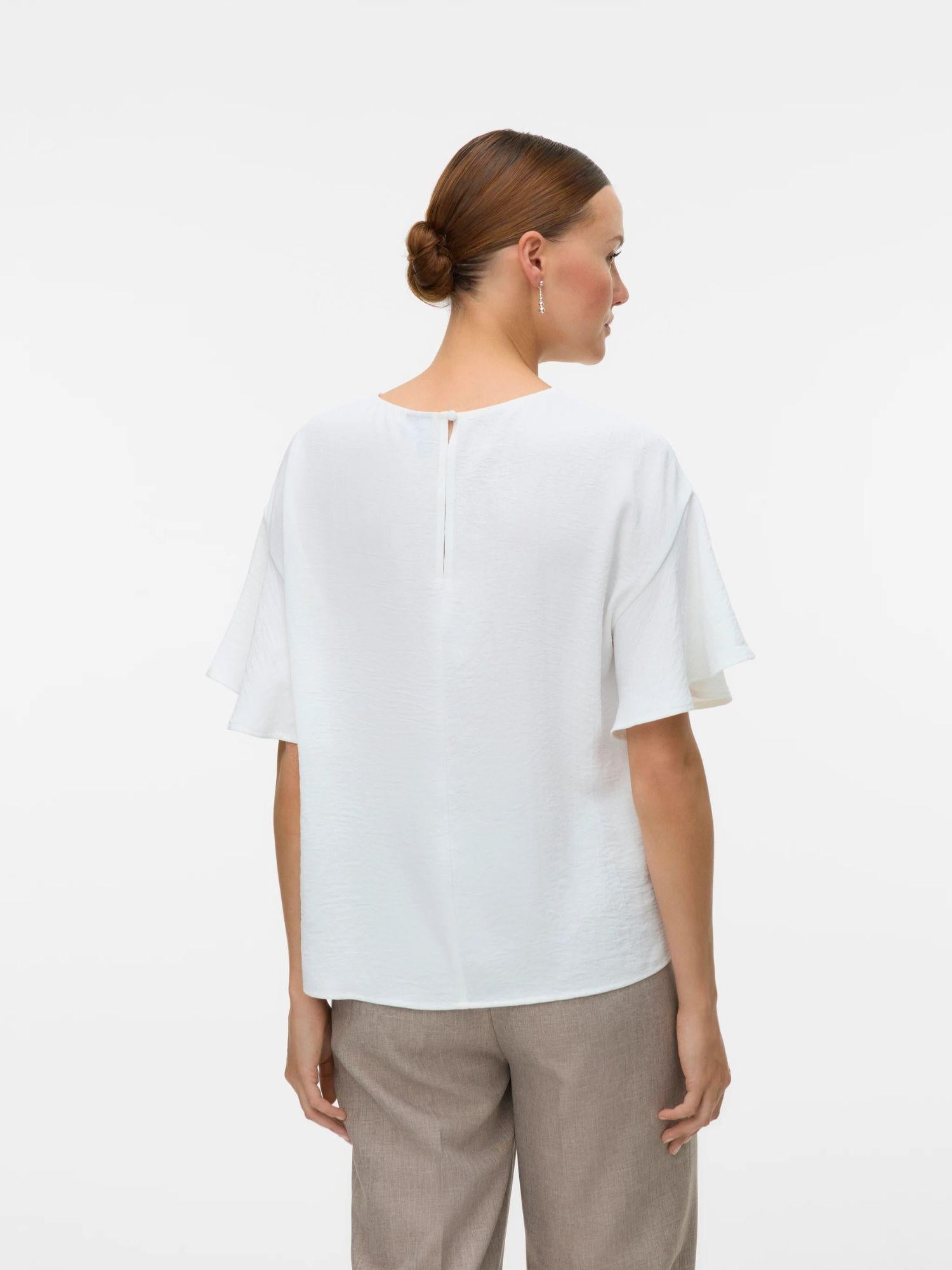 Vero Moda Top Donna Alva Cloud Dancer 10329456 Cloud Dancer VERO MODA 