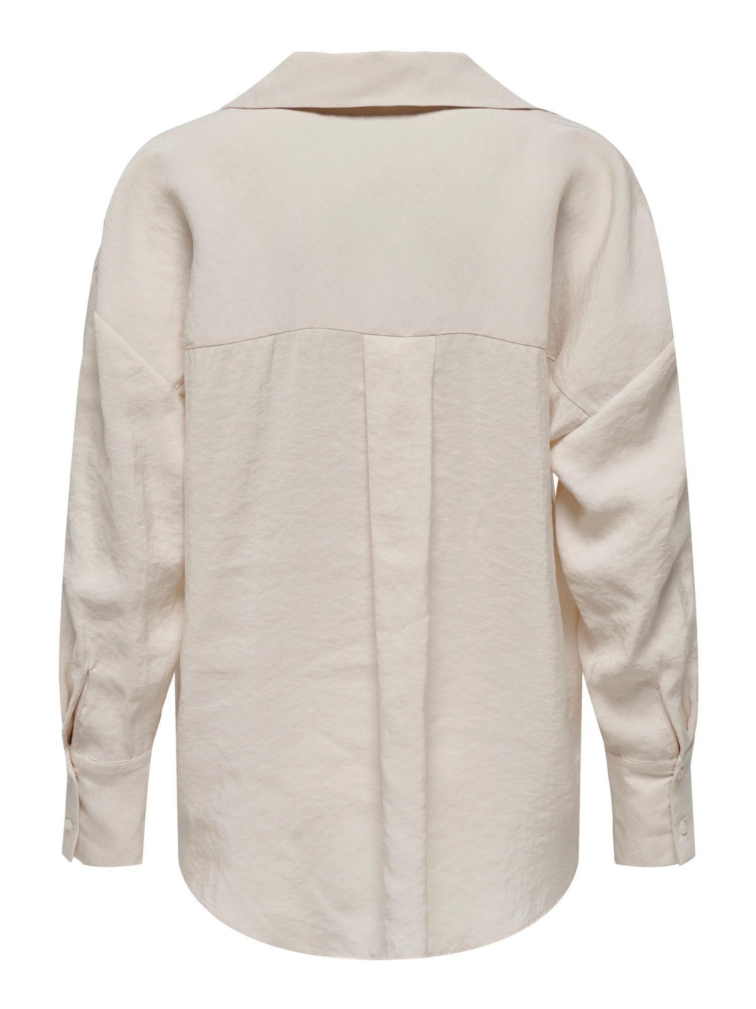 Only ONLZAZIMA Camicia Donna Bianco Antique White 15272523 Antique White ONLY 