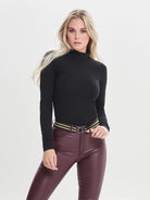 JACQUELINE DE YONG Jacqueline De Yong JDYAVA Top Donna Nero T-Shirt