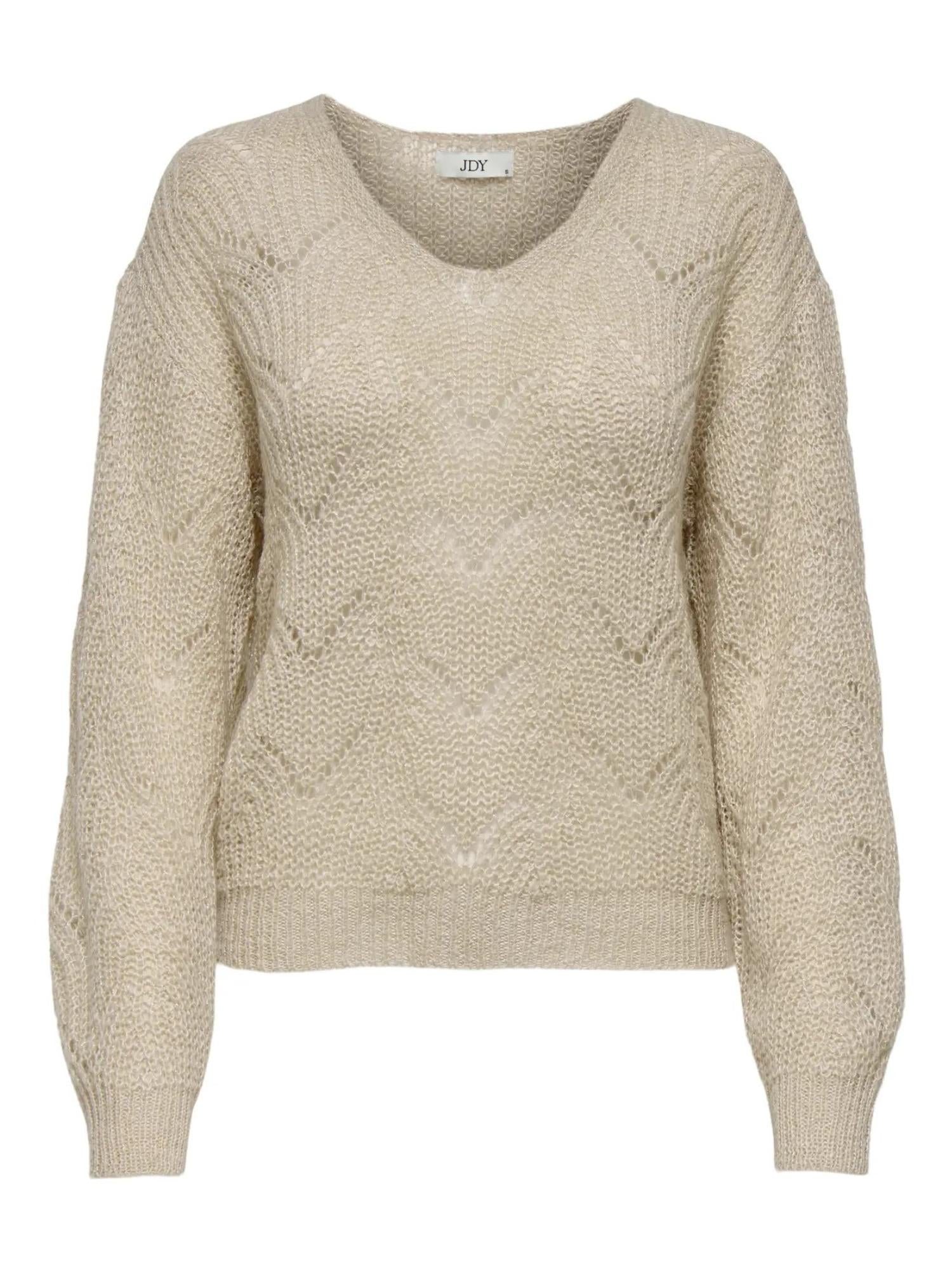 JACQUELINE DE YONG Jacqueline De Yong JDYBADUT Pullover Donna Frosted Almond Maglia