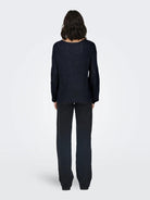 JACQUELINE DE YONG Jacqueline De Yong JDYBADUT Pullover Donna Total Eclipse Maglia