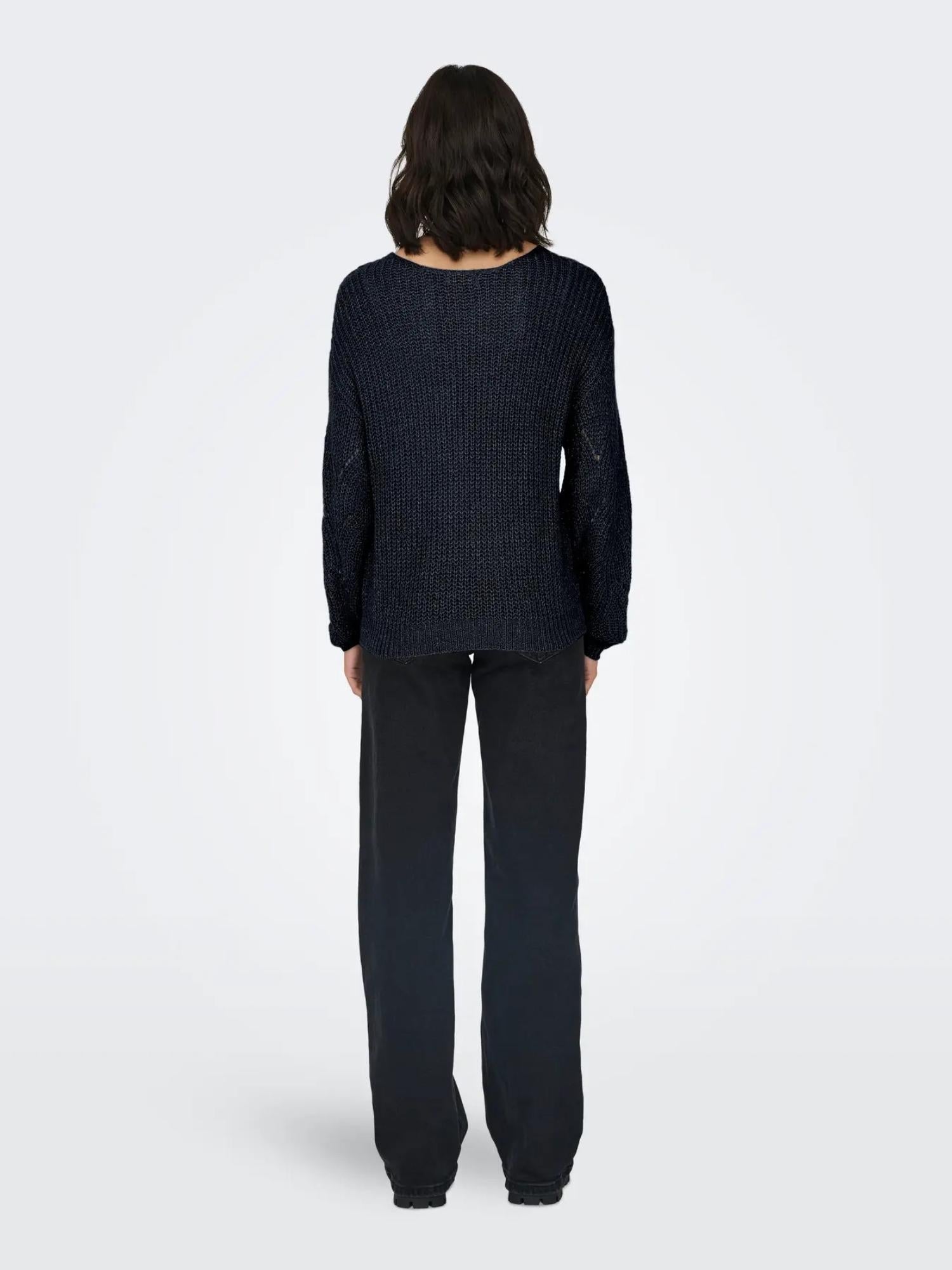 JACQUELINE DE YONG Jacqueline De Yong JDYBADUT Pullover Donna Total Eclipse Maglia