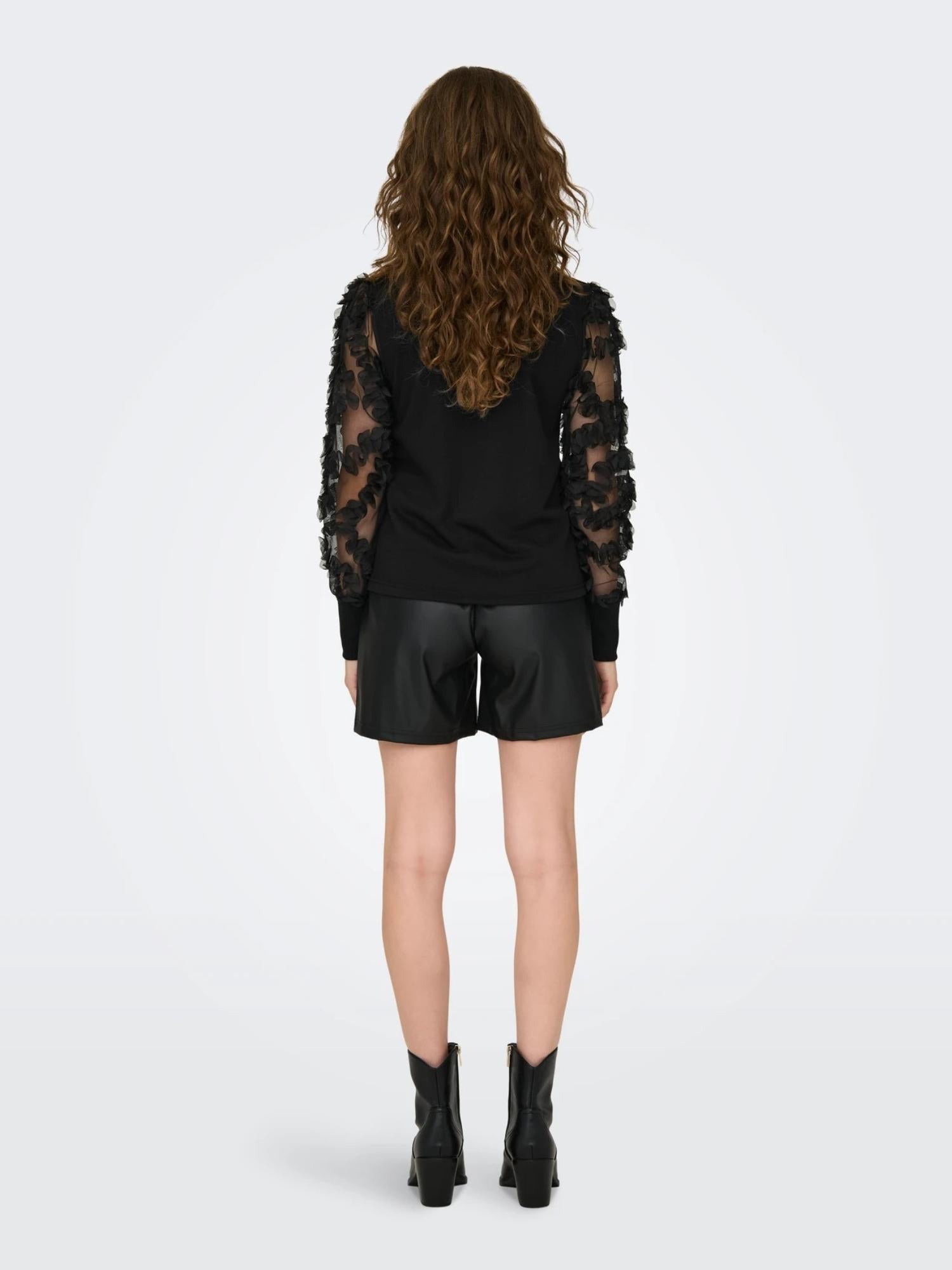 JACQUELINE DE YONG Jacqueline De Yong JDYFAIRVIEW Felpa Donna Nero Maglia