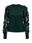 JACQUELINE DE YONG Jacqueline De Yong JDYFAIRVIEW Felpa Donna Ponderosa Pine Maglia