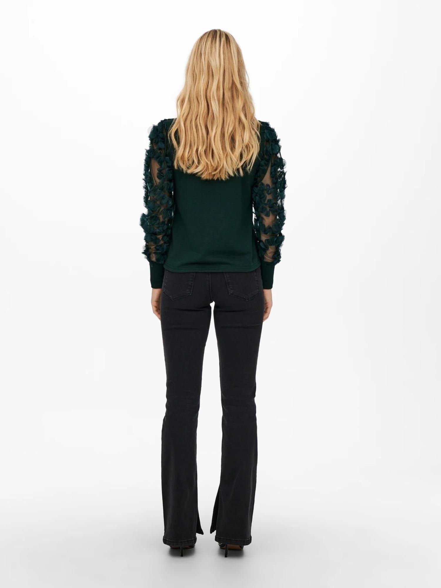 JACQUELINE DE YONG Jacqueline De Yong JDYFAIRVIEW Felpa Donna Ponderosa Pine Maglia