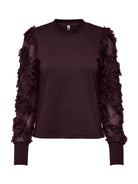 JACQUELINE DE YONG Jacqueline De Yong JDYFAIRVIEW Felpa Donna Winetasting Maglia