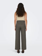 JACQUELINE DE YONG Jacqueline De Yong JDYGEGGO Wide Leg Fit Pantaloni Donna Cobblestone Pantalone