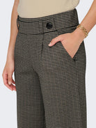 JACQUELINE DE YONG Jacqueline De Yong JDYGEGGO Wide Leg Fit Pantaloni Donna Cobblestone Pantalone