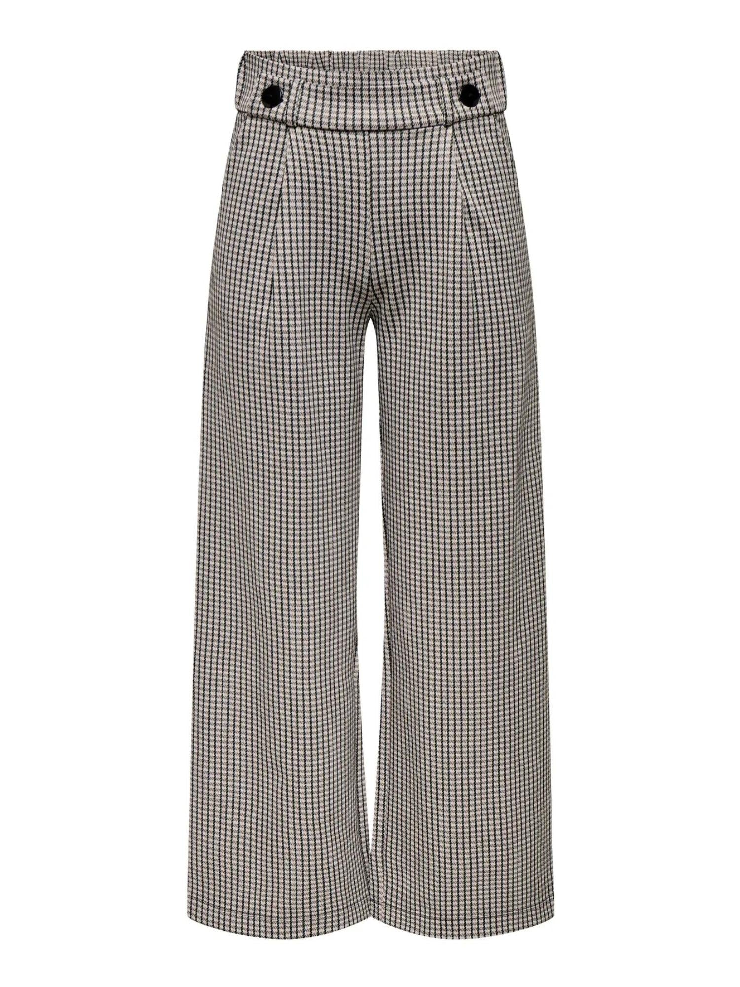 JACQUELINE DE YONG Jacqueline De Yong JDYGEGGO Wide Leg Fit Pantaloni Donna Tapioca Pantalone