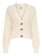 JACQUELINE DE YONG Jacqueline De Yong JDYJUSTY Cardigan Donna Bianco Eggnog Maglia