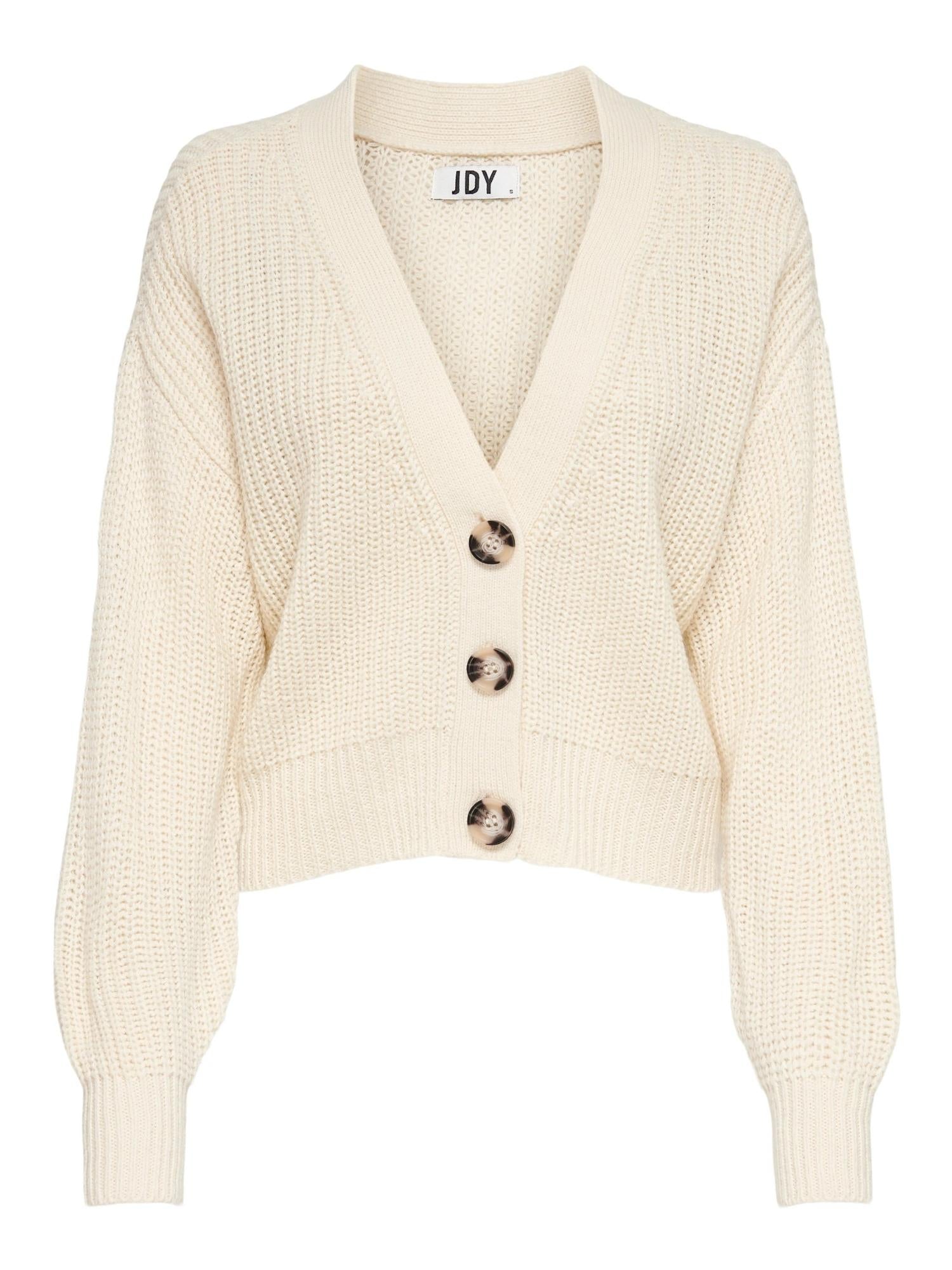 JACQUELINE DE YONG Jacqueline De Yong JDYJUSTY Cardigan Donna Bianco Eggnog Maglia