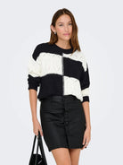 JACQUELINE DE YONG Jacqueline De Yong JDYJUSTY Pullover Donna Nero Maglia