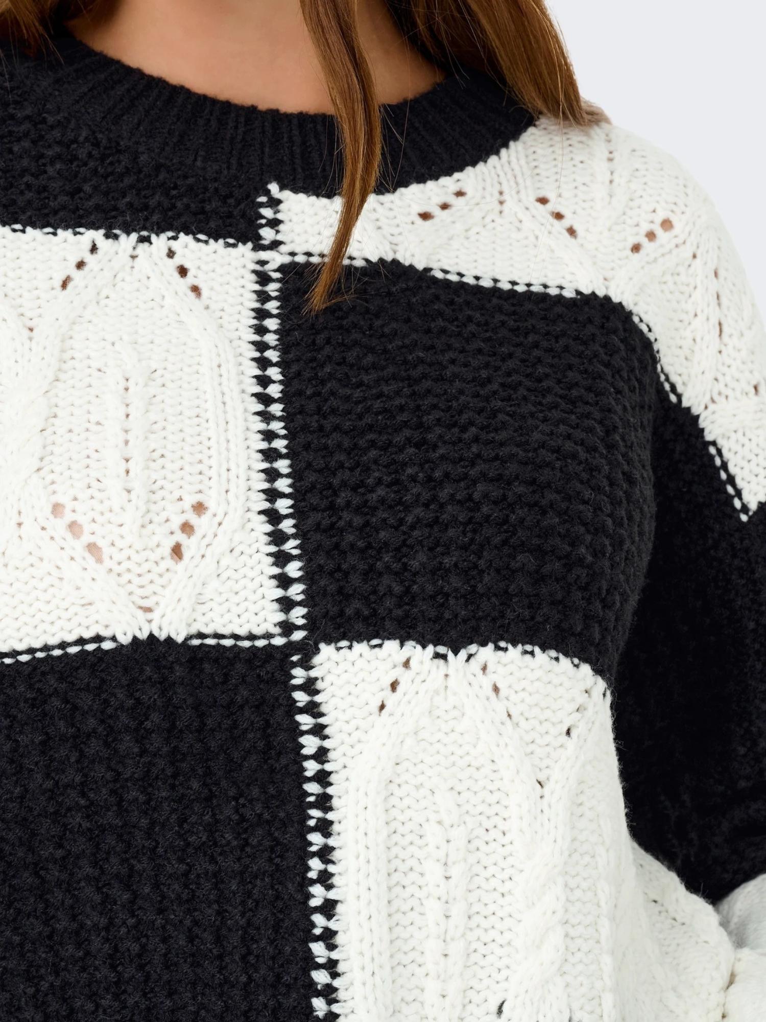 JACQUELINE DE YONG Jacqueline De Yong JDYJUSTY Pullover Donna Nero Maglia