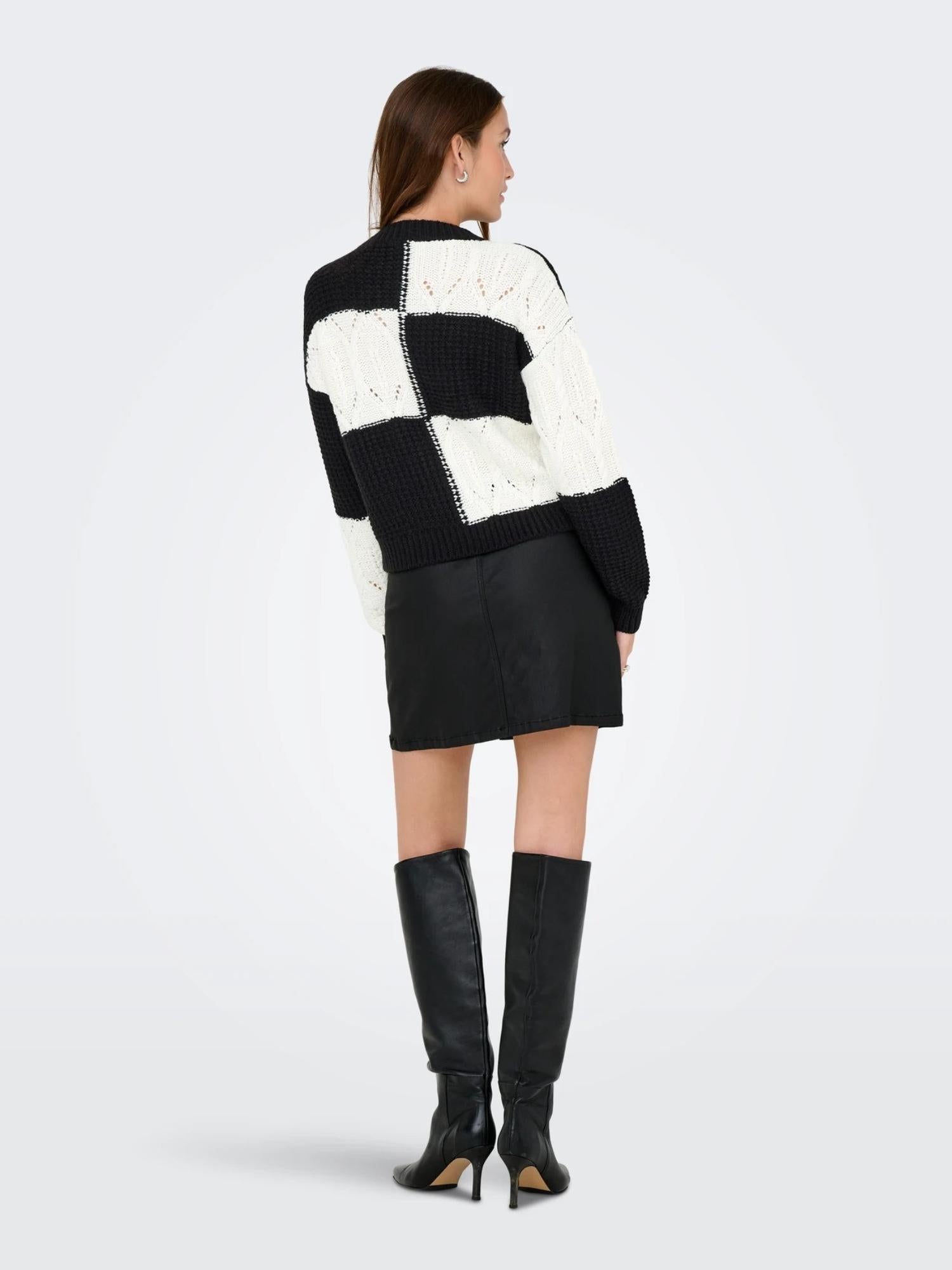 JACQUELINE DE YONG Jacqueline De Yong JDYJUSTY Pullover Donna Nero Maglia