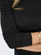 JACQUELINE DE YONG Jacqueline De Yong JDYPLUM Pullover Donna Nero Pullover