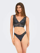 ONLY Only ONLCHLOE Reggiseno Donna Blu Periscope Top