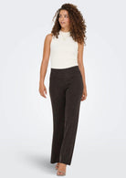 ONLY Only Pantalone Donna Marrone Pantalone